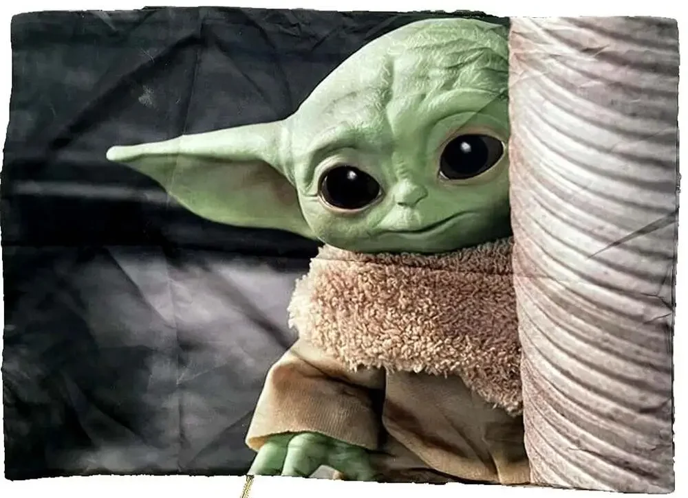 Star Wars Mandalorian Grogu Baby Yoda Pillowcase 21x29